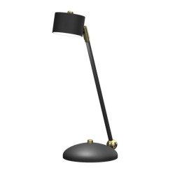 Lampka biurkowa ARENA BLACK/GOLD 1xGX53 MLP7764 Milagro
