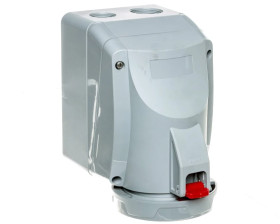 Gniazdo stałe 5P 32A 400V czerwone IP67 P17 TEMPRA PRO 555459