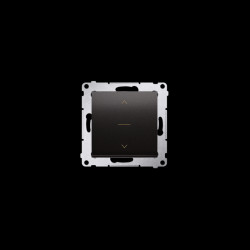 Łącznik żaluzjowy trójpozycyjny (1-0-2) antracyt 10A DZW1K.01/48 Kontakt Simon54