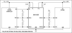 High-Speed, Open-Drain Capable Logic-Level Translator