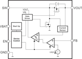 0.7V low input voltage step-up converter with 5uA Iq and SOT-23 package