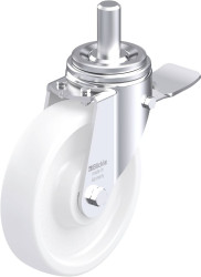 Blickle 852969 LHZ-SPO 201K-ST Rolka obrotowa z blachy stalowej Średnica koła: 200 mm Maksymalne obciążenie: 900 kg 1 sz