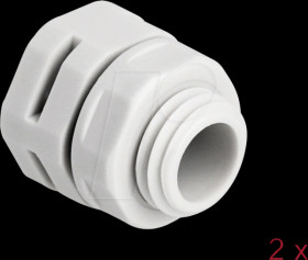 60480 Ventilation Plug M12 grey 2 pcs