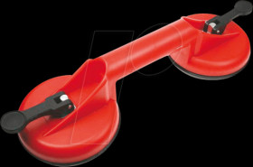 HSC2 Double rubber suction lifter, 2x Ø 11.5 mm, max. 75 kg