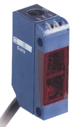 Czujniki fotoelektryczne Światłowód wielomodowy w obudowie prostokątnej Telemecanique Sensors NPN zakres 100 mm