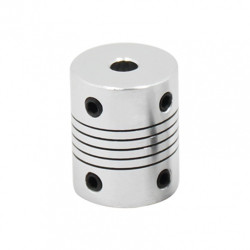 Sprzęgło elastyczne aluminiowe 5x8mm