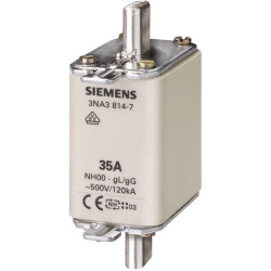 Siemens 3NA38207 NH-fuse links 500 V size 00 50A