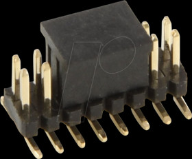 46-7072-016-10-00-00-PPST SMT header RM 1.27mm, upright, 2 row, 16-pin