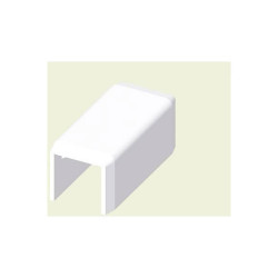 KOPOS 8672 HB Cable Duct Connector Piece White RAL 9003 1 Piece