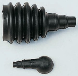 Tuleja uszczelniająca, 7-palczasta, Czarny, materiał: Neopren,Amphenol Socapex