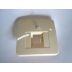 B.Kwadrat krem 5314078982 Płytka do 1xRJ