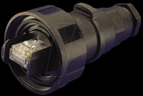 PX0834/B Plug RJ-45, IP68