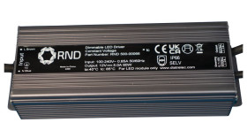 Sterownik LED napięcie wyjciowe: 24V 2.5A napięcie wejściowe: 100 → 265 V stabilizowany napięciowo 60W RND