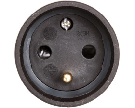 HELMO Gniazdo przenośne gumowe 16A 2P+Z 230V IP44 50111