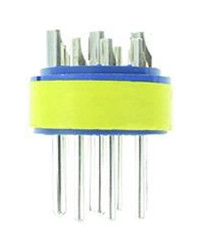 Wkładka złącza Męski rozmiar 24 9-pinowe do Standardowe złącza cylindryczne serii 97