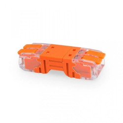 Szybkozłączka z dźwignią przelotowa CMK-642 2x0.2-2.5mm2 bez konieczności zarabiania końcówek 39.642 /10szt./