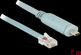 89892 Adapter USB 2.0 Type-C male &gt; 1 x Serial RS-232 RJ45 male 5.0 m