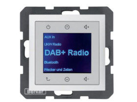 B.x Radio Touch DAB+ Bluetooth biały mat 30849909 HAGER