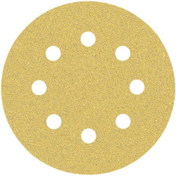 Bosch 2608900795 EXPERT C470 Router Sandpaper 60 Grit &#xD8;115mm 5pieces Fast Velcro