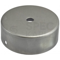 Maskownica sufitowa podsufitka 1x otwór 10mm metalowa fi:100mm ALKRI