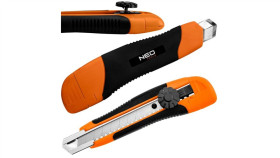 Nóż Z Ostrzem Łamanym Ostrze Wymienne 18Mm Blokada Śrubowa Neo