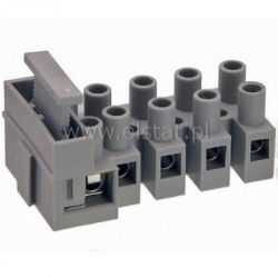 Listwa 5- zaciskowa do pracy z bezpiecznikiem