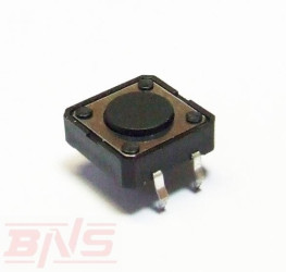 Microswitch TACT, wymiar 12x12mm, wysokość 0,8mm