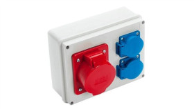 Viplast Rozdzielnica Gniazdo 32/5 + 2X250v