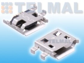 Gniazdo mikro micro USB TYP4 5pin SMD tablet smart