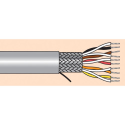 Alpha Wire B965033 GE321 Grey 20AWG 7/28 BRAID Pro-Tekt (50m)