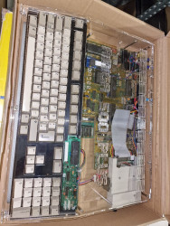 Amiga 500+ in transparant case