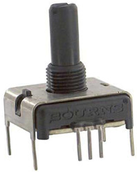 Potencjometr 10kΩ typ Obrotowy Bourns średnica wału 6,35 mm 0.75W długość wału 19mm Montaż tylny