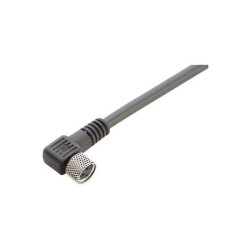 Binder 79-3384-52-04 Female Angle 4 Pin Moulded Terminal 4-x .25mm2-PUR 2m Cable