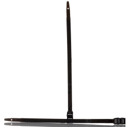 Opaska kablowa długość 265mm szerokość 9 mm HellermannTyton Poliamid 6.6 (PA66) -40 → +85 °C