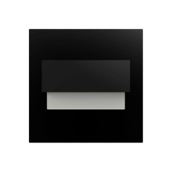 TRACO LED 1.5W. oprawa schodowa podtynkowa. 12VDC. 30lm. 6000K. czarny. innowacyjny sposób montażu OR-OS-6165L6/B