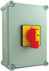 Przełącznik izolacyjny 6-biegunowy-biegunowy 25A RS PRO Szyna DIN 11kW