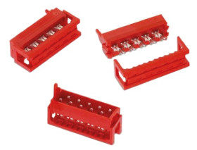 Złącze IDC 20-pinowe 2-rzędowe raster: 1.27mm Męski Montaż na kablu Wurth Elektronik