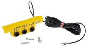 Wspornik uziemiający ESD Tak, RS PRO Zacisk oczkowy