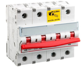 Rozłącznik modułowy 125A 4P 25kA FRX404 406547