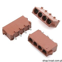350826-1 Power Connector 4 Pins SIL4 TYCO