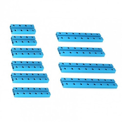 MakeBlock 95000 - krótkie belki 0824 - niebieski - zestaw