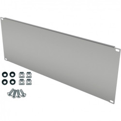Panel maskujący do szafy RACK 19" 4U szary