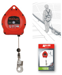 Lina samohamowna, 10m, Pozioma linka zabezpieczająca