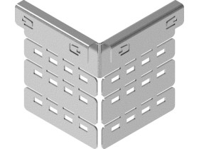 Łącznik kątowy uniwersalny LKUC1 grubość blachy 2,0mm 405500 BAKS