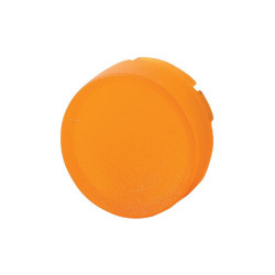 Button lens, extended, amber