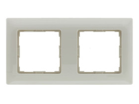 VENA Ramka 2 podwójna krem 510382 KOS