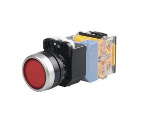 PRZEL.LA38 BISTA.OKR 22MM 10A 380V CZER.