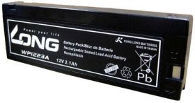 Akumulator ołowiowy Long WP1223A WP1223A, AGM, 12 V, 2.1 Ah