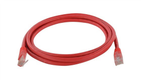 Patchcord Utp Kat.6 Kabel Sieciowy Lan 2X Rj45 Linka Czerwony 3M