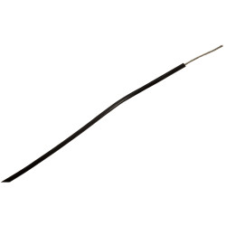 Alpha Wire 3050 Bk005 UL1007 Hook Up Wire Black 24AWG (30.5m Reel)